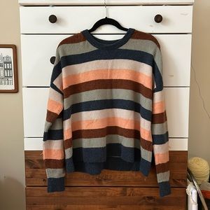 Madewell Pullover Elmwood Stripe Sweater